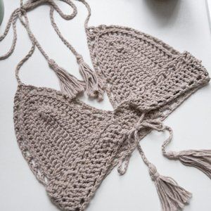 ☆ Handmade Crochet Tank / Bikini Top ☆